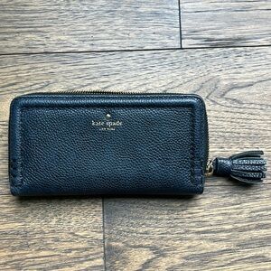 🌟HP🌟Kate Spade Black Leather Wallet
